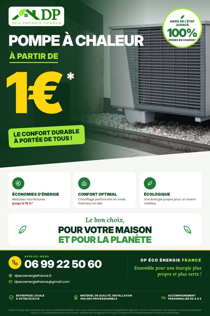 Pompe a chaleur a partir de 1 euro apres aides de l Etat